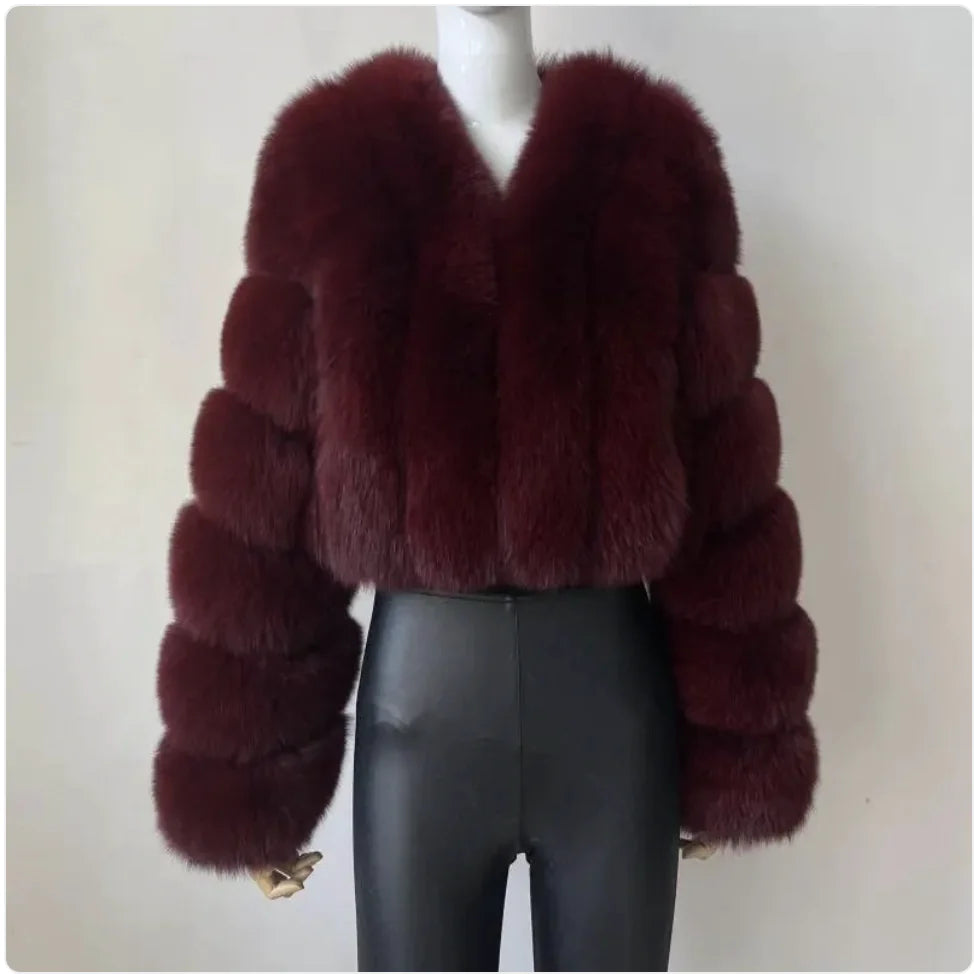 Women's Short Fur Coat