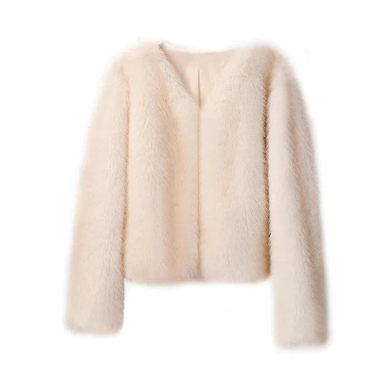 Fur Coat Short Casual
