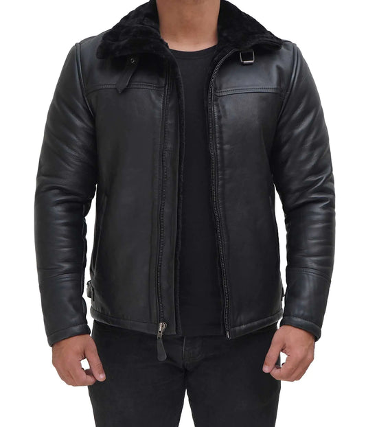 Lambskin Leather Jackets For Men
