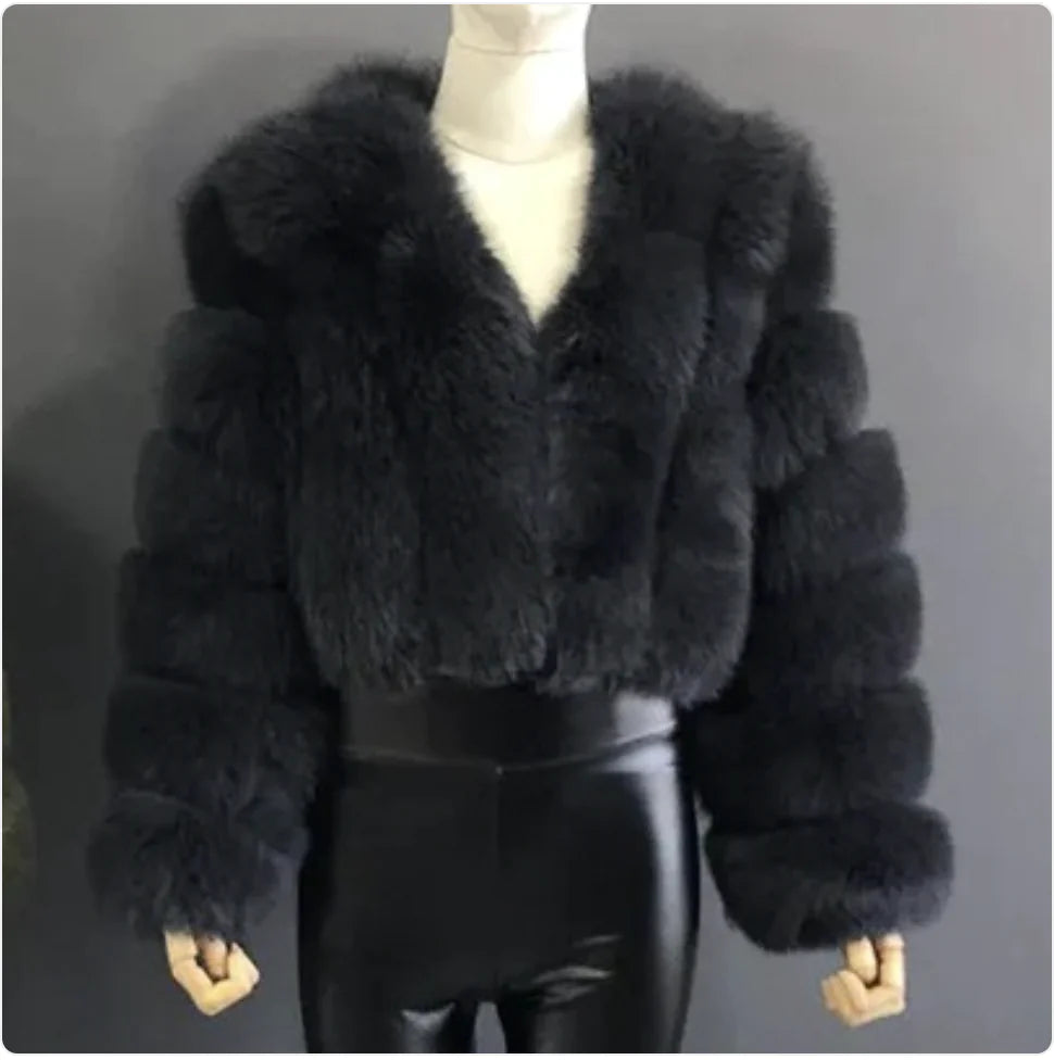 Women's Short Fur Coat