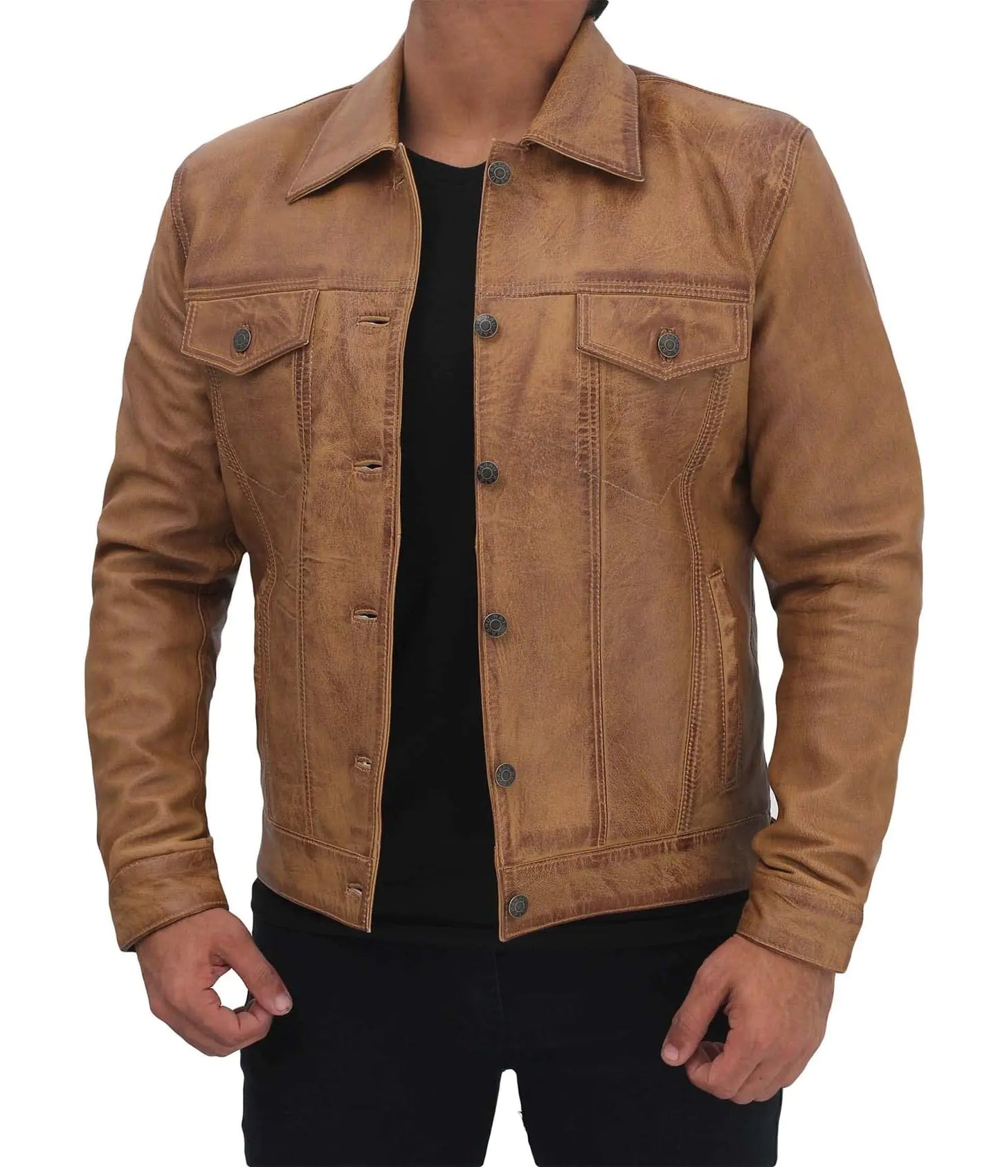 Decrum Man Leather Jackets