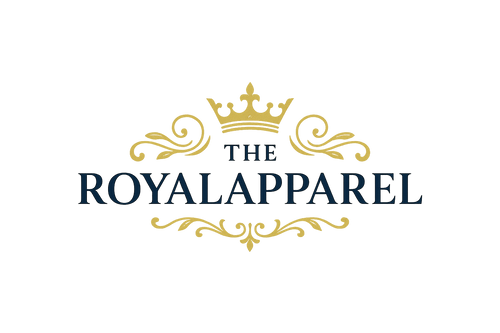 logo for a name THE ROYALAPPAREL
