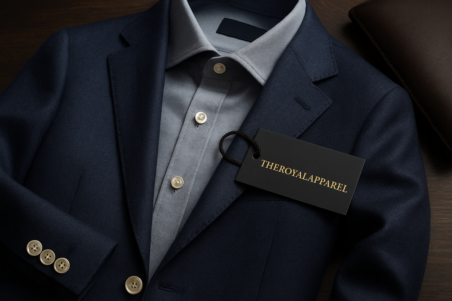  made it for men with luxury logo with name "Theroyalapparel "