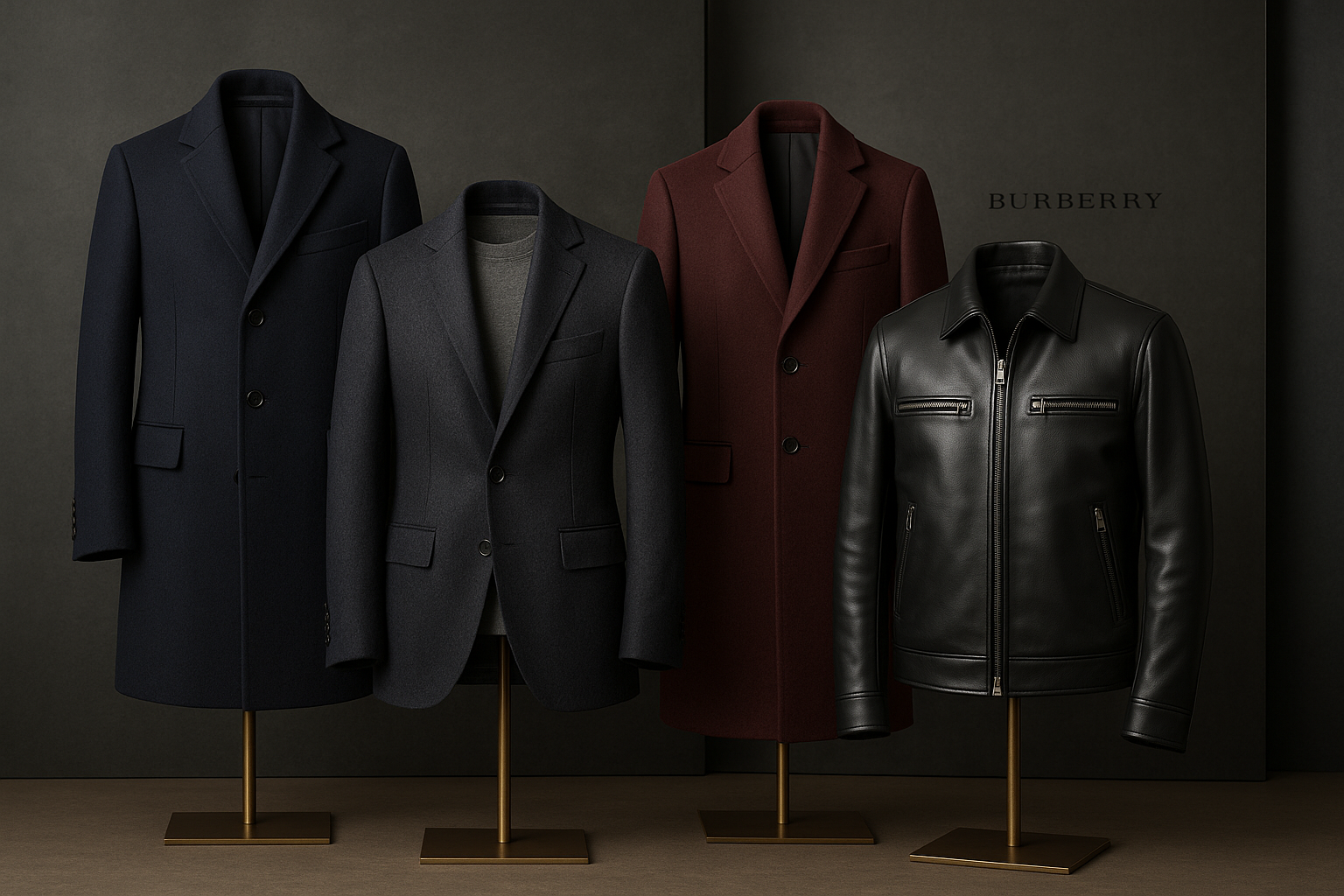 Roualapparel outwear for men with luxury color 