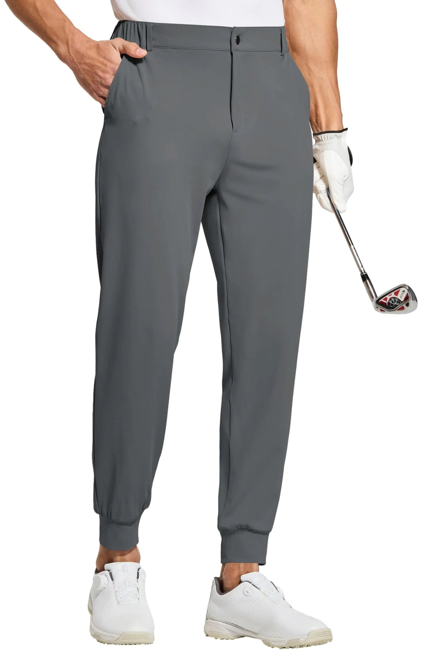 Willit Mens Golf Joggers Pants Stretch Slim